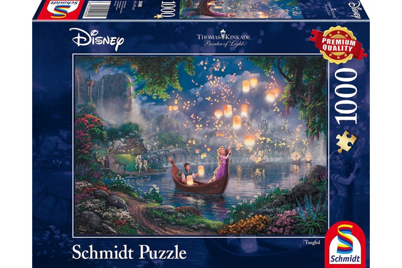 Puzzle Schmidt - Thomas Kinkade: Rapunzel, 1000 piese (59480)