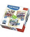 Puzzle Trefl - Emergency Vehicles, 20/36/50 piese (64892)