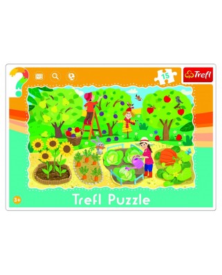 Puzzle Trefl - Garden, 15 piese (53235)