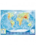 Puzzle Trefl - Large Physical Map of the World, 4000 piese (64903)