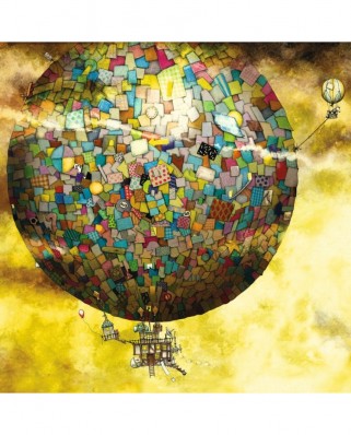 Puzzle Schmidt - Colin Thompson: Plimbare fantastica cu balonul, 1000 piese (59400)