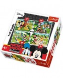 Puzzle Trefl - Mickey Mouse & Friends, 35/48/54/70 piese (55026)