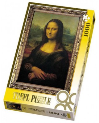 Puzzle Trefl - Mona Lisa / La Gioconda, 1000 piese (208)