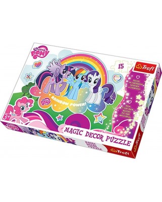 Puzzle Trefl - My Little Pony, 15 piese (46346)