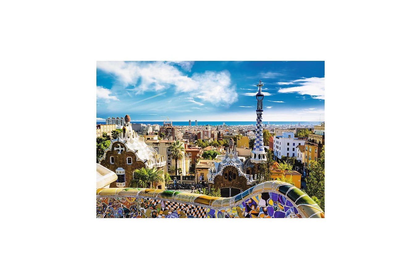 Puzzle Trefl - Park Guell, Barcelona, 1500 piese (64865)