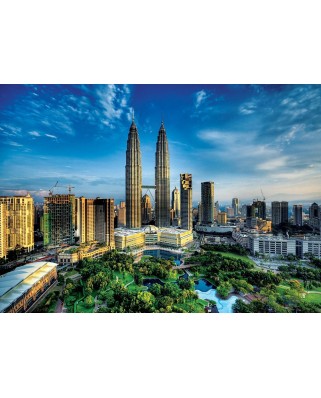 Puzzle Trefl - Petronas Twin Towers, 2000 piese (12492)