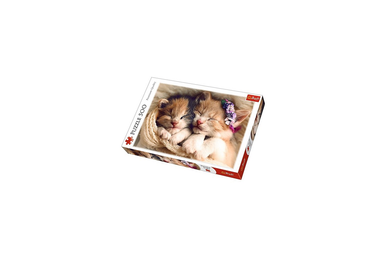 Puzzle Trefl - Sleeping kittens, 500 piese (58154)
