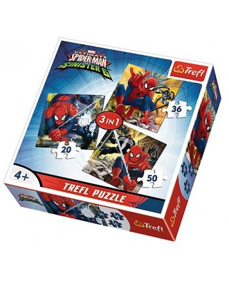 Puzzle Trefl - Spiderman, 20/36/50 piese (58172)