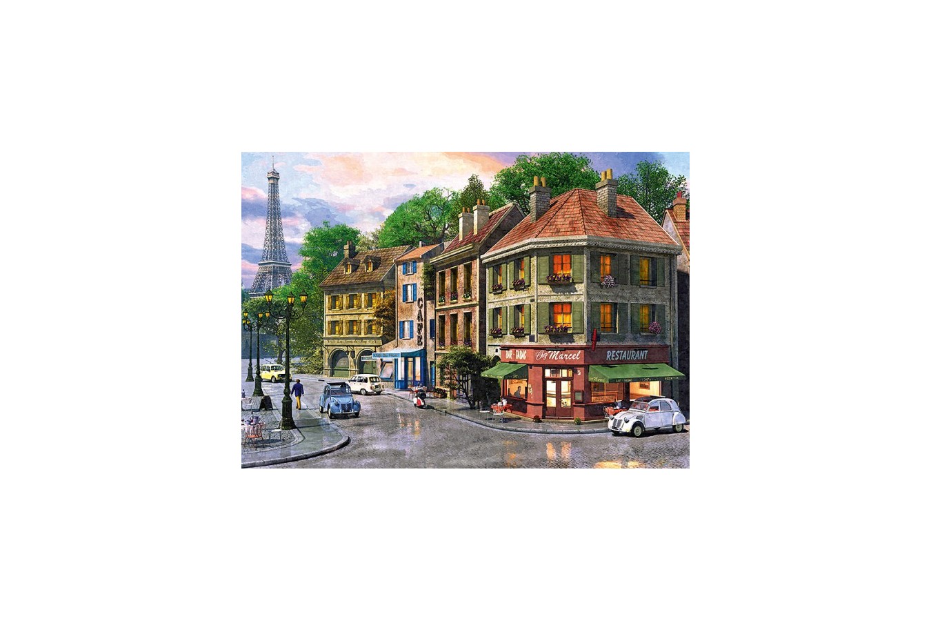 Puzzle Trefl - Street of Paris, 6000 piese (48839)