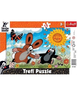 Puzzle Trefl - The Little Marmot - Run!, 15 piese (41367)