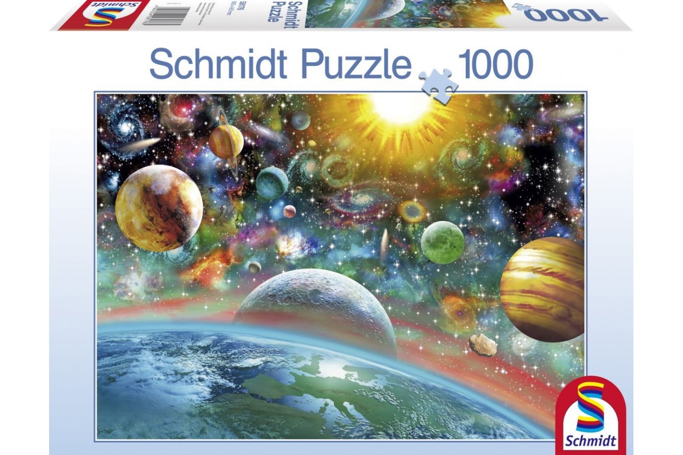 Puzzle Schmidt - Spatiul cosmic, 1000 piese (58176)