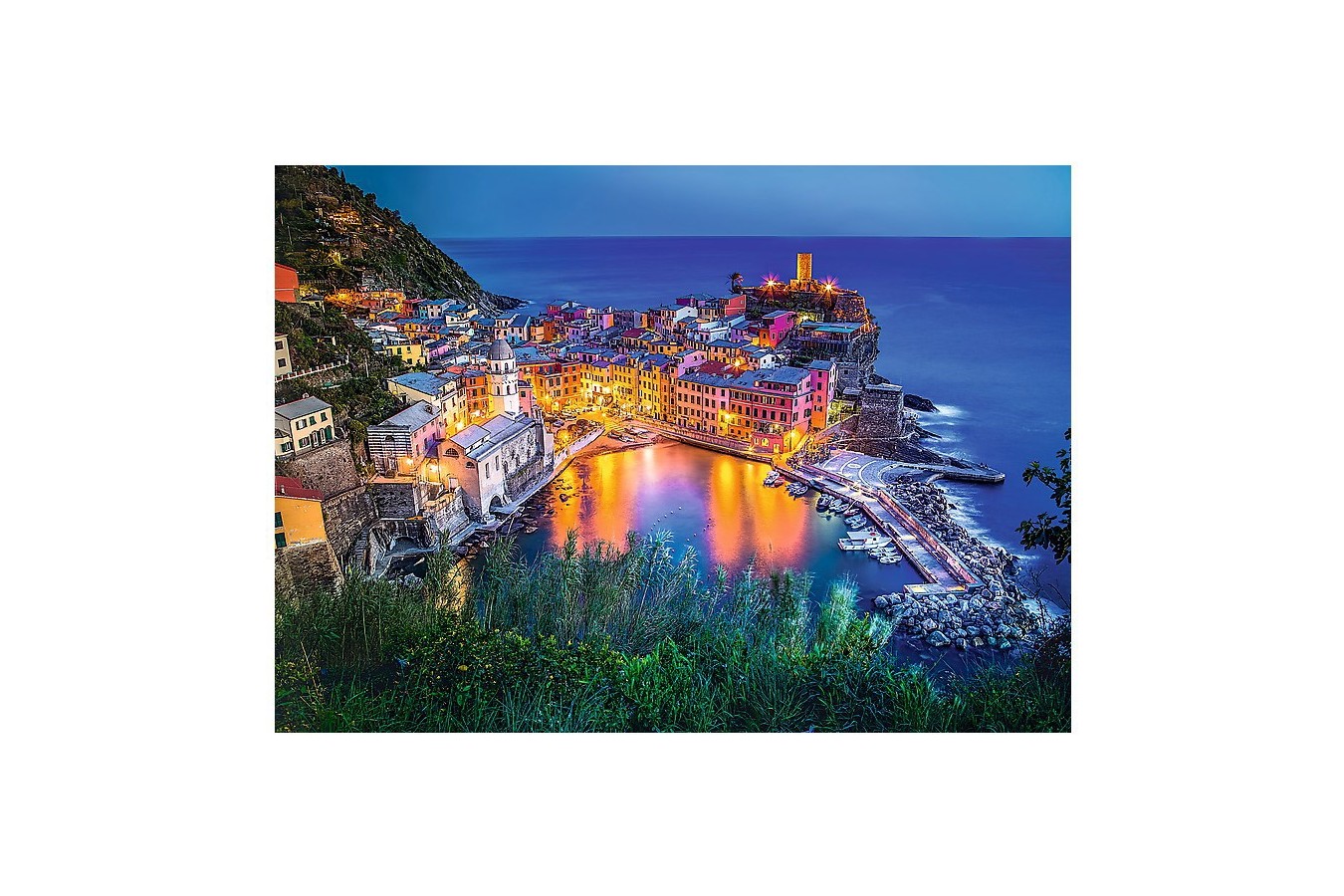Puzzle Trefl - Vernazza at dusk, 2000 piese (55048)