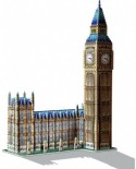 Puzzle 3D Wrebbit - Big Ben and House of Parliament, 890 piese (12725)