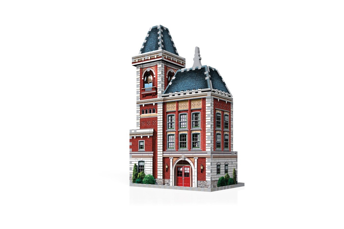 Puzzle 3D Wrebbit - Urbania Collection - Fire Station, 285 piese (65554)