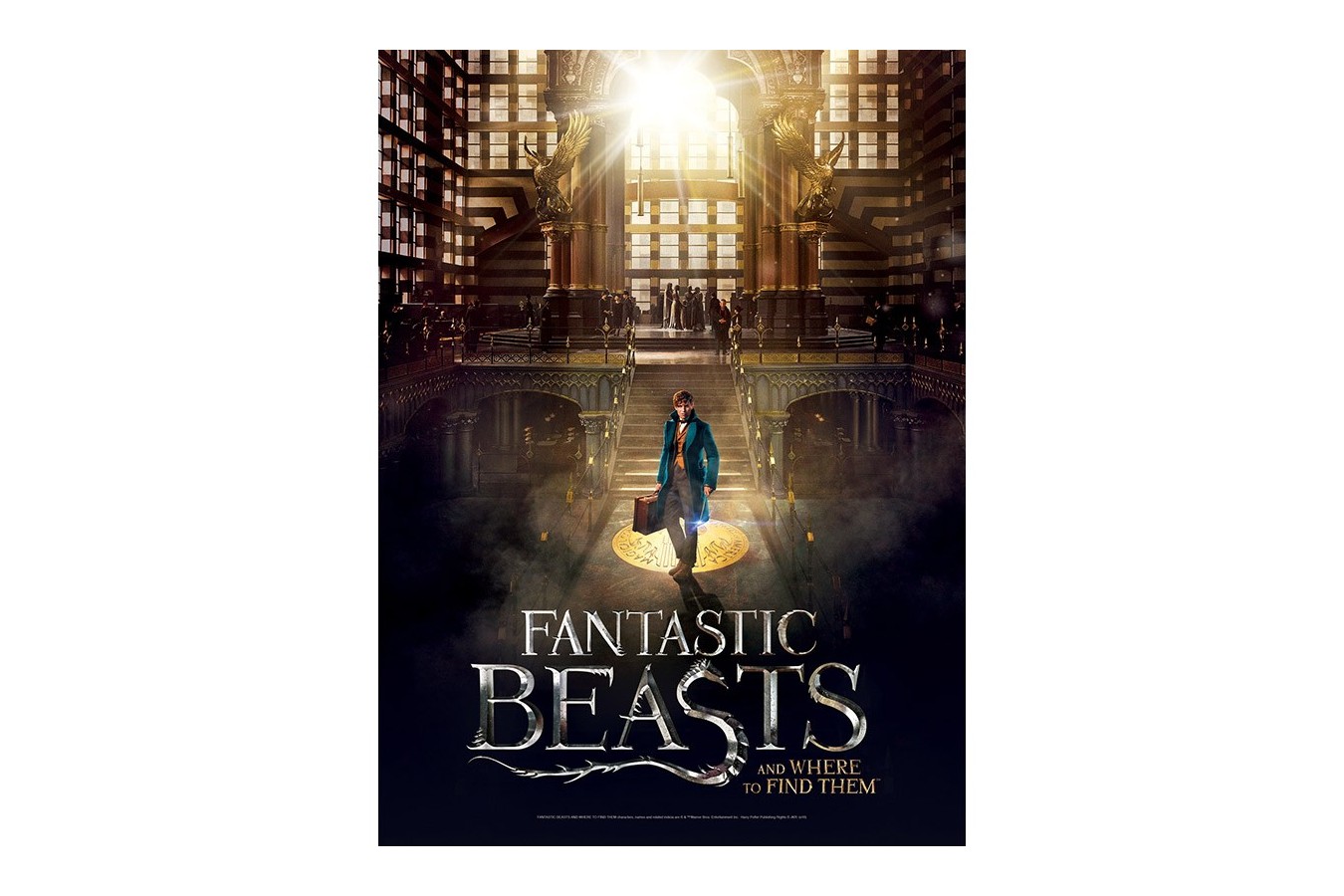 Puzzle Wrebbit - Poster Fantastic Beasts - Macusa, 500 piese (57049)