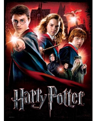 Puzzle Wrebbit - Poster Hogwarts School, Harry Potter, 500 piese (56894)