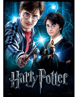 Puzzle Wrebbit - Poster Puzzle - Harry Potter, 500 piese (56895)