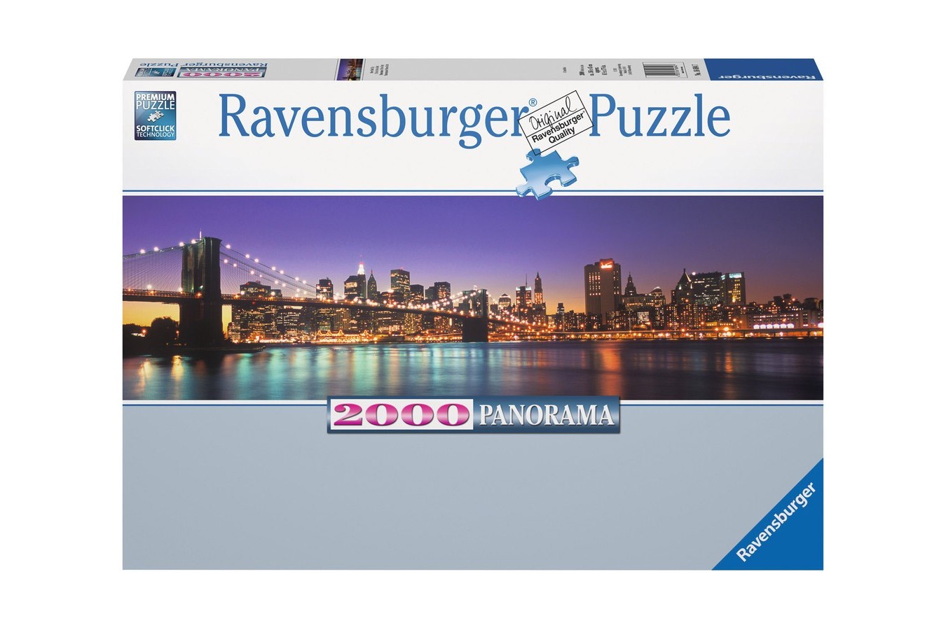 Puzzle panoramic Ravensburger - New York, 2000 piese (16694)