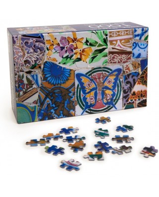 Puzzle PuzzelMan - Trencadis Mariposa, 1000 piese (48230)