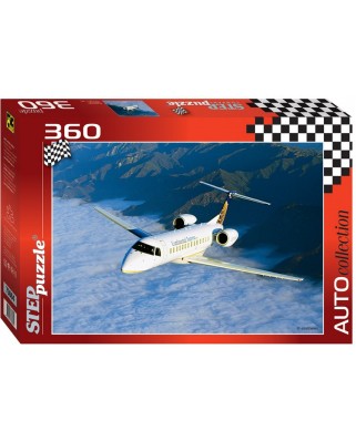 Puzzle Step - Airplane Embraer ERJ 145, 360 piese (63746)