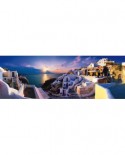 Puzzle panoramic Schmidt - Apus de soare la Santorini, 1000 piese (58281)