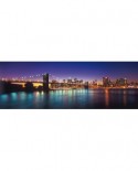 Puzzle panoramic Schmidt - Luminile New Yorkului, 1000 piese (58282)