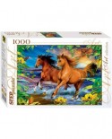 Puzzle Step - Horses, 1000 piese (60285)