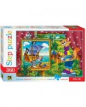 Puzzle Step - Leopold the Cat, 360 piese (63743)