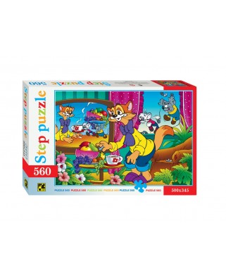 Puzzle Step - Leopold the Cat, 560 piese (63750)