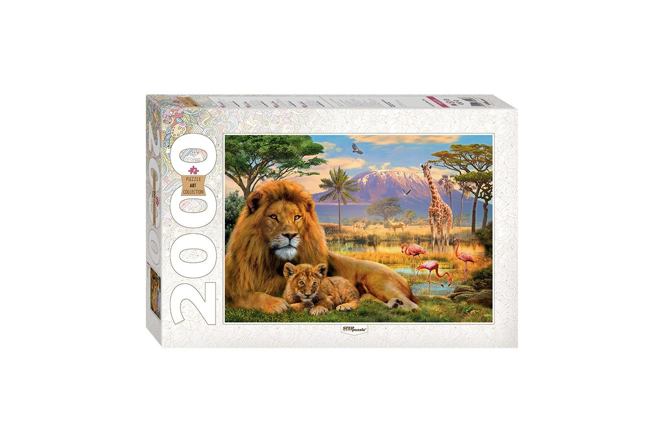 Puzzle Step - Lions, 2000 piese (60362)
