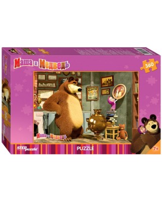 Puzzle Step - Masha and the Bear, 360 piese (63770)