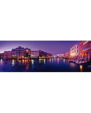 Puzzle panoramic Schmidt - Canalul Grande, Venetia, 1000 piese (58299)