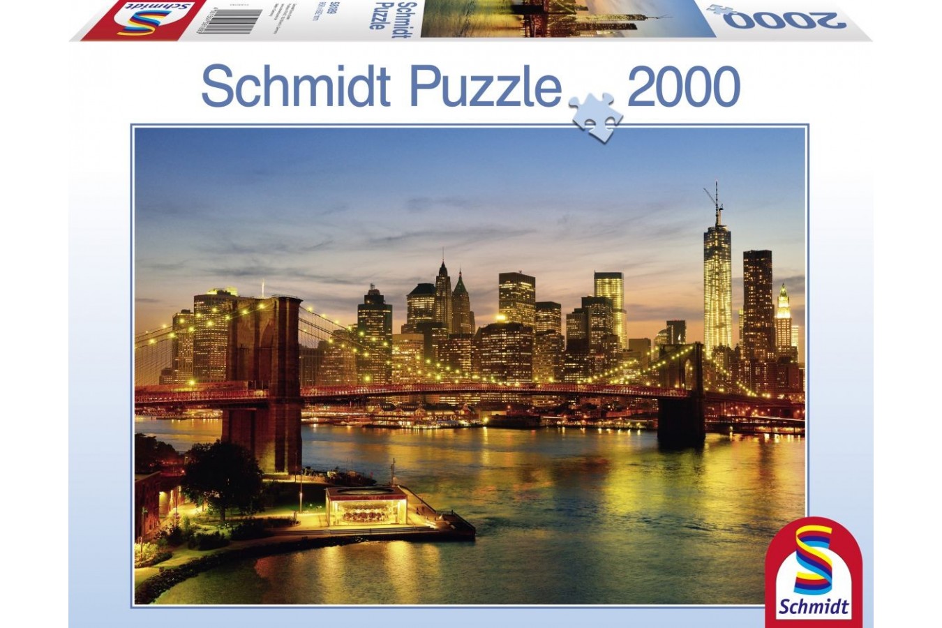 Puzzle Schmidt - New York, 2000 piese (58189)