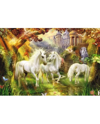 Puzzle Schmidt - Padurea Unicorn, 150 piese (56006)