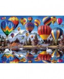 Puzzle SunsOut - Howard Robinson: Hot Air Balloons, 1000 piese (64210)