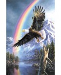 Puzzle SunsOut - James A. Meger: Eagle of Promise, 1000 piese (63947)