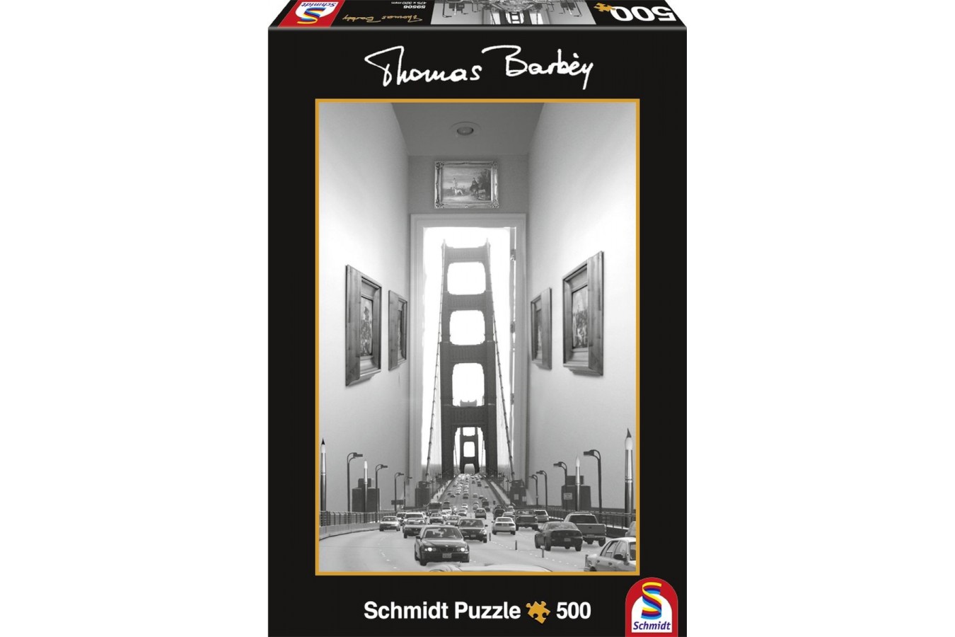 Puzzle Schmidt - Thomas Barbey: Drive Thru Gallery, 500 piese (59506)