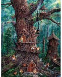 Puzzle SunsOut - Jeff Tift: Forest Gnomes, 1000 piese XXL (64027)