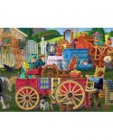 Puzzle SunsOut - Joseph Burgess: Vintage Yard Sale, 1000 piese (64040)