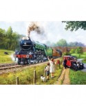 Puzzle SunsOut - Kevin Walsh: Watching the Trains, 1000 piese (63894)