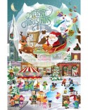 Puzzle SunsOut - Legacy Tree: A Christmas Village for All Ages, 625 piese (63994)