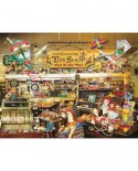 Puzzle SunsOut - Lori Schory: An Old Fashioned Toy Shop, 1000 piese XXL (64012)