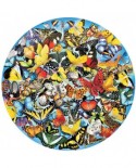 Puzzle SunsOut - Lori Schory: Butterflies in the Round, 1000 piese (64017)