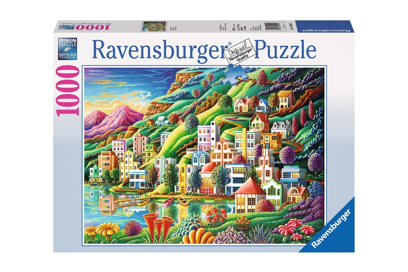 Puzzle Ravensburger - Orasul Visului, 1000 piese (19402)