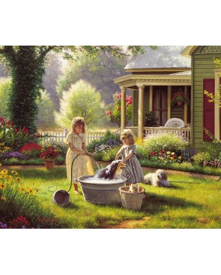 Puzzle SunsOut - Mark Keathley: Spring Cleaning, 1000 piese (64198)