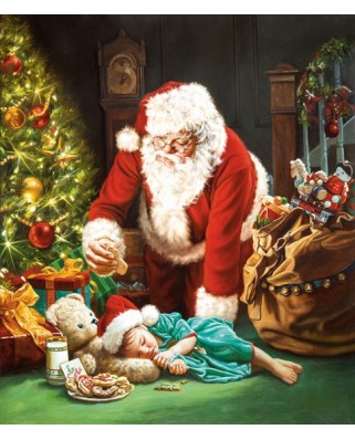 Puzzle SunsOut - Mark Missman: A Cookie for Santa, 1000 piese (64261)