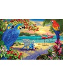 Puzzle SunsOut - Mary Thompson: Secluded Beach, 1000 piese (64238)