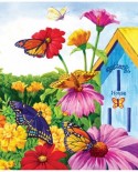 Puzzle SunsOut - Nancy Wernersbach: Butterfly Homecoming, 1000 piese (64277)