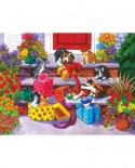 Puzzle SunsOut - Nancy Wernersbach: Time for Toys and Treats, 1000 piese (64276)