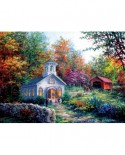 Puzzle SunsOut - Nicky Boehme: Worship in the Countryside, 1500 piese (63915)